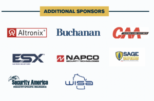 Additional Sponsors: Altronix, Buchanan, California Alarm Association, ESX, NAPCO, SAGE Integration, Security America, WISA